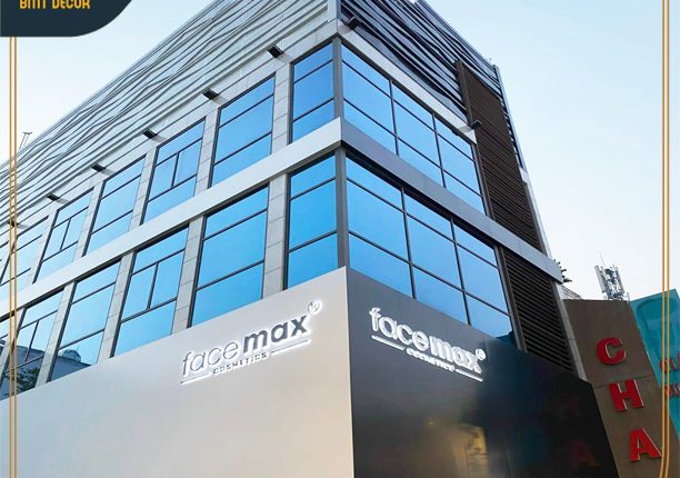 THIẾT KẾ THI CÔNG SHOWROOM MỸ PHẨM THE FACEMAX