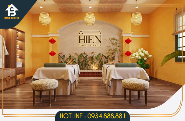 THIẾT KẾ VÀ THI CÔNG SPA HIỀN – ĐÀ NẴNG